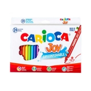 Carioca Joy Μαρκαδόροι 24χρωμ. Χάρτινο Κουτί