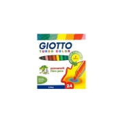 Giotto Μαρκαδόροι Turbo Color 24τεμ Λεπτοί
