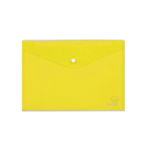 Typotrust Φάκελος με κουμπί Α4 Κίτρινο